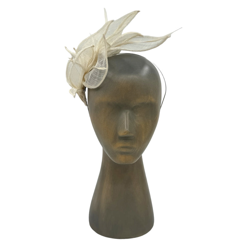 Off White Folio fascinator