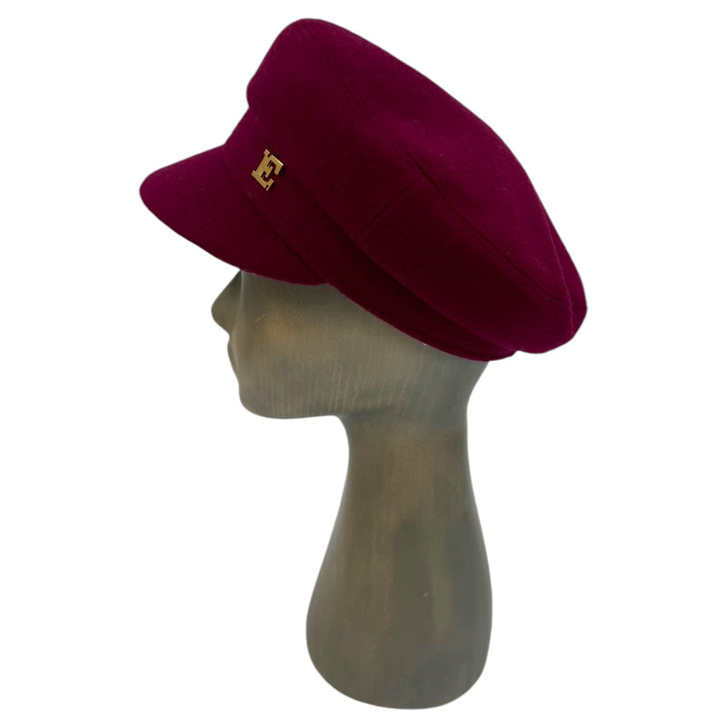 Burgundy Moscow cap