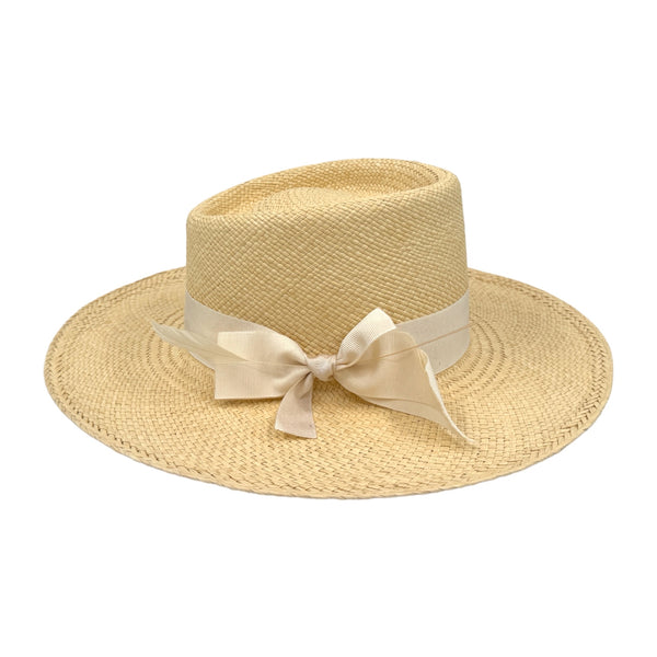 Panama feather šešir