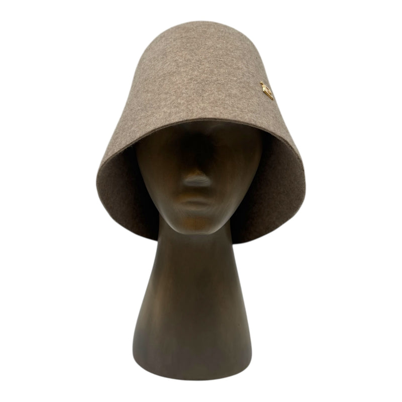 Beige Casual hat