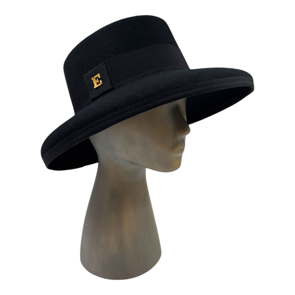 Black Lora hat