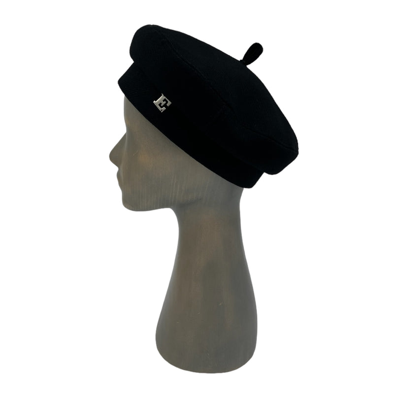 Black Lara Beret