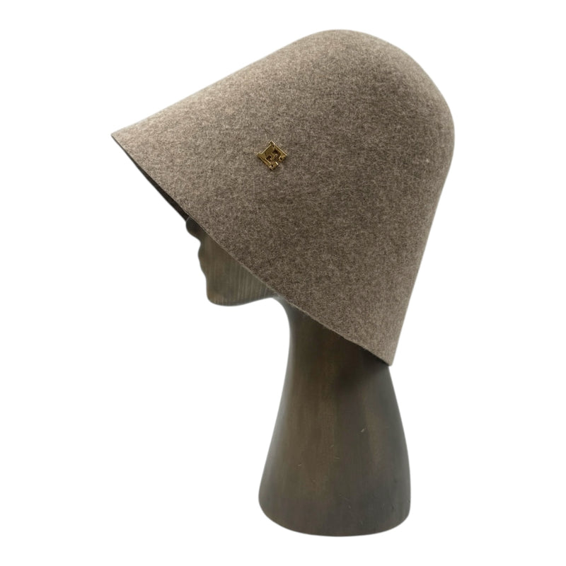 Beige Casual hat