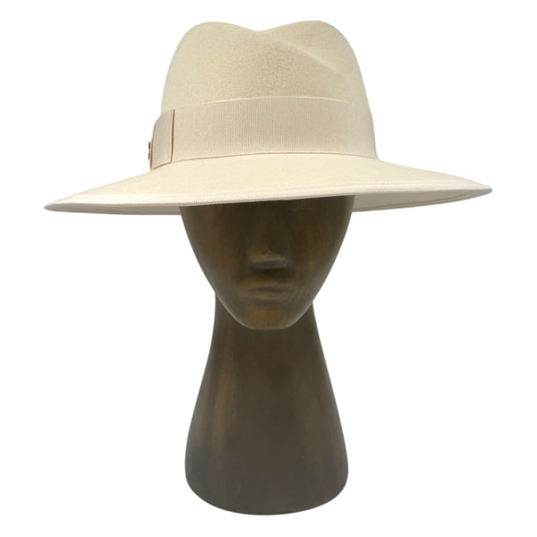 White Misha hat