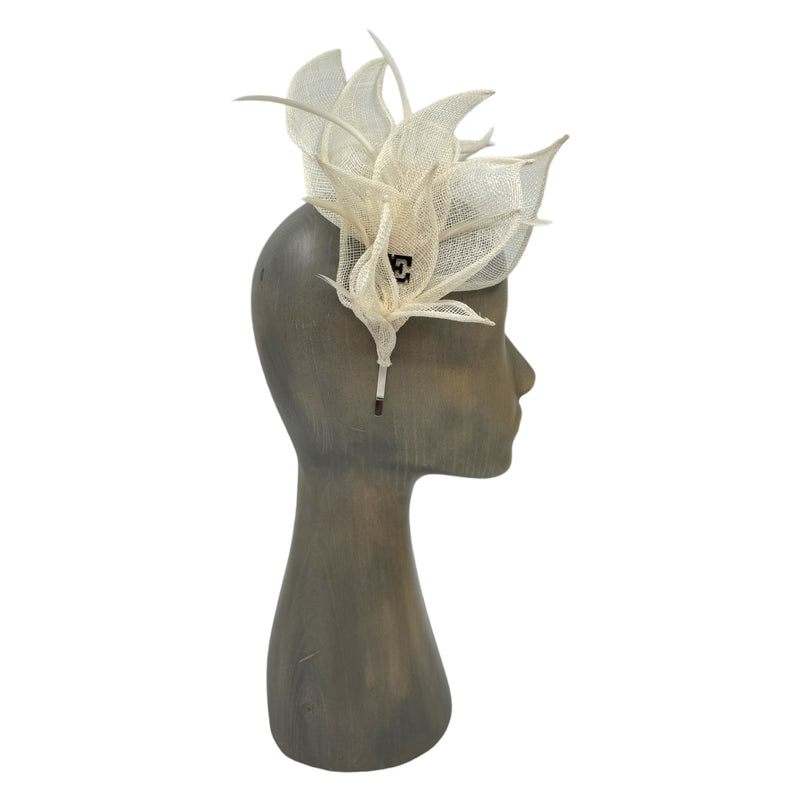 Off White Folio fascinator