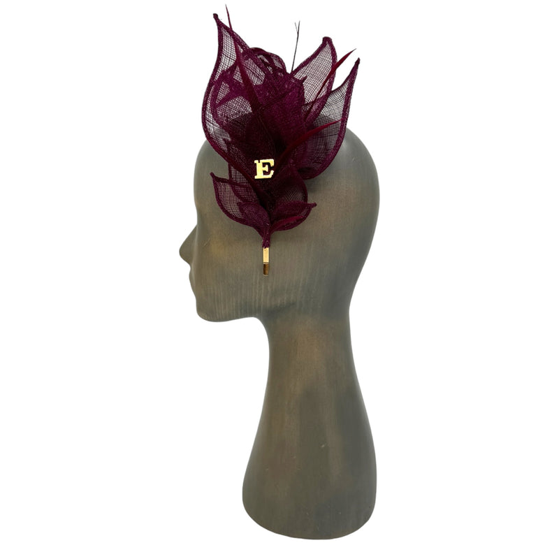 Fuchsia Folio fascinator