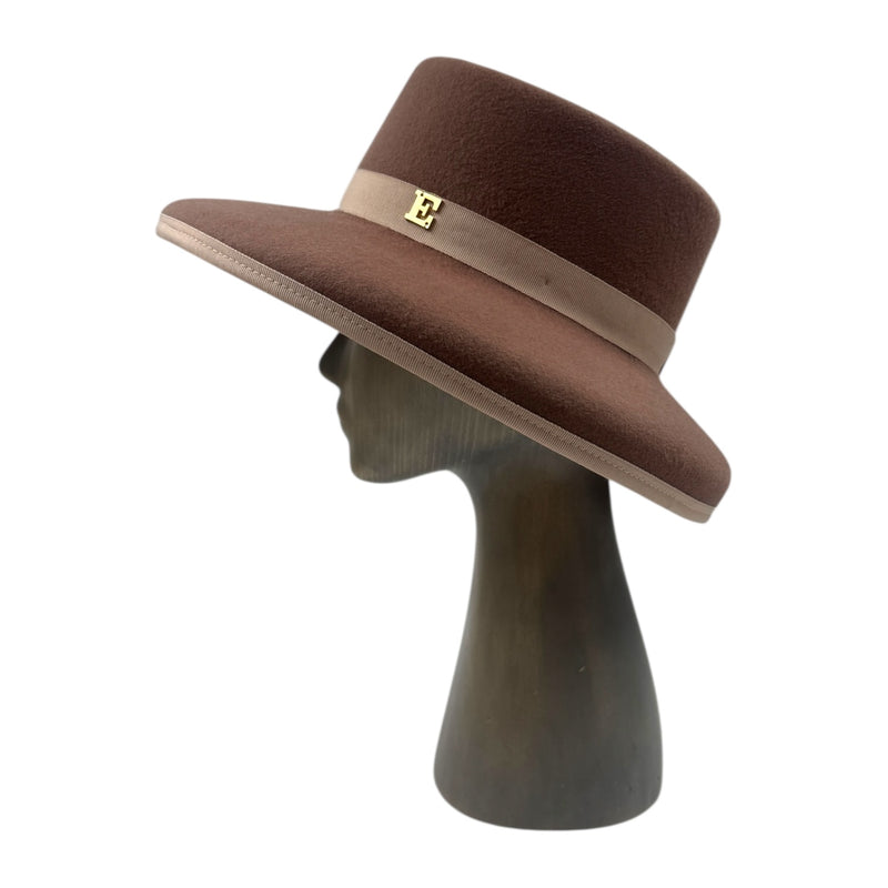 Taupe Lora hat