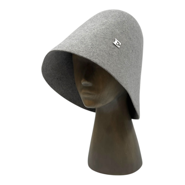 Grey Casual hat