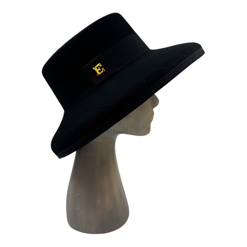Black Lora hat