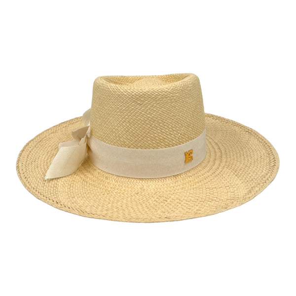 Panama feather šešir