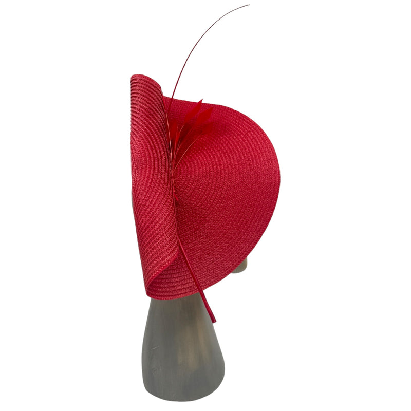 Red Fascinator