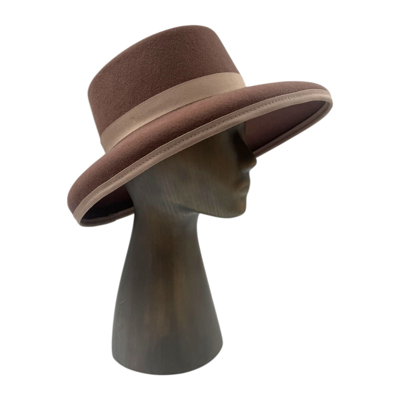 Taupe Lora hat