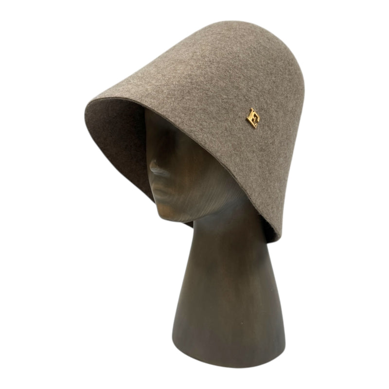 Beige Casual hat