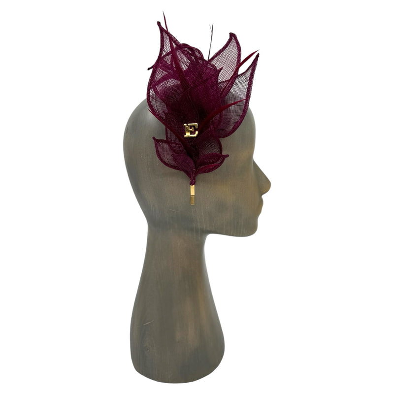 Fuchsia Folio fascinator