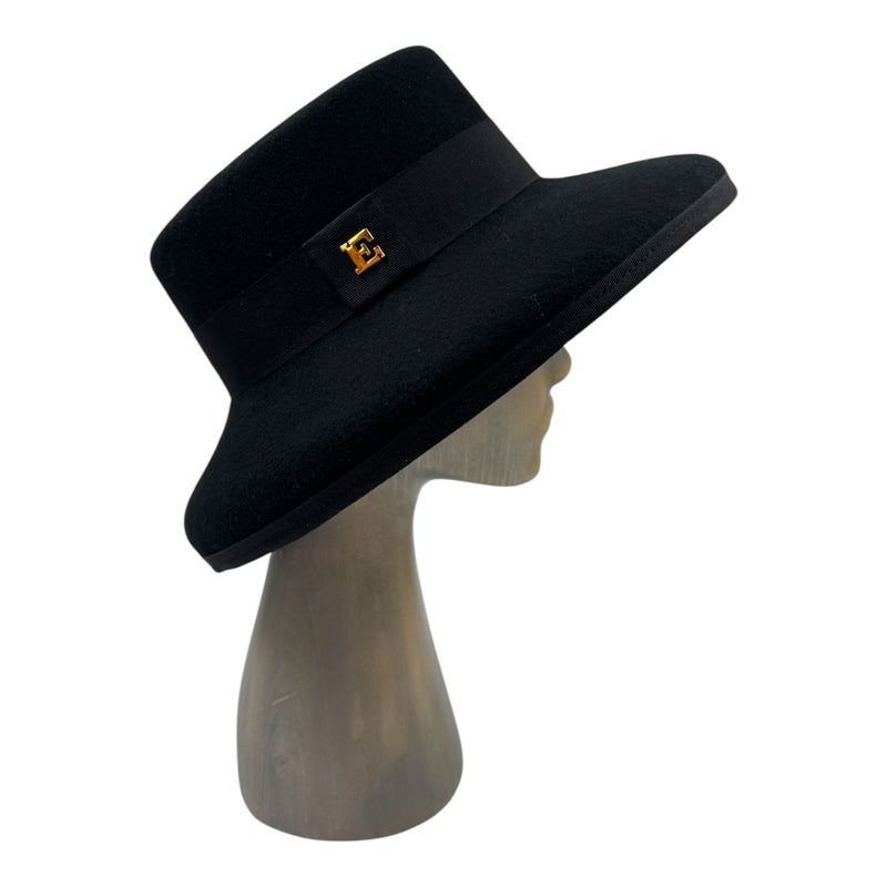 Black Lora hat