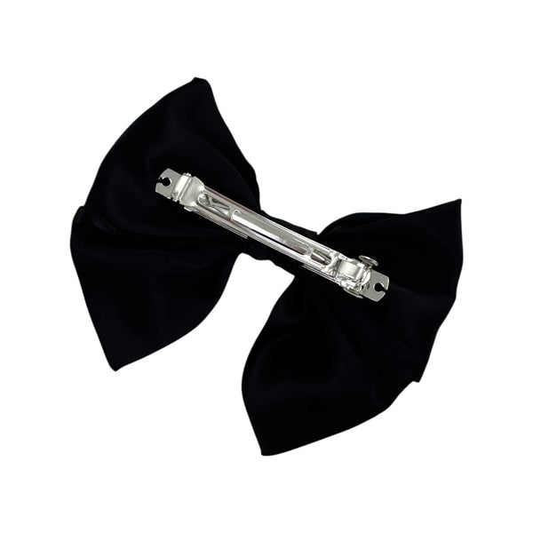 Crossed satin bow