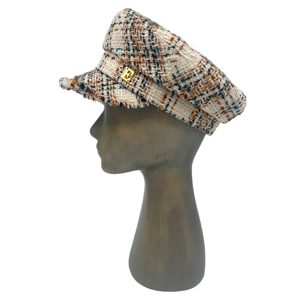 Tweed Moscow cap