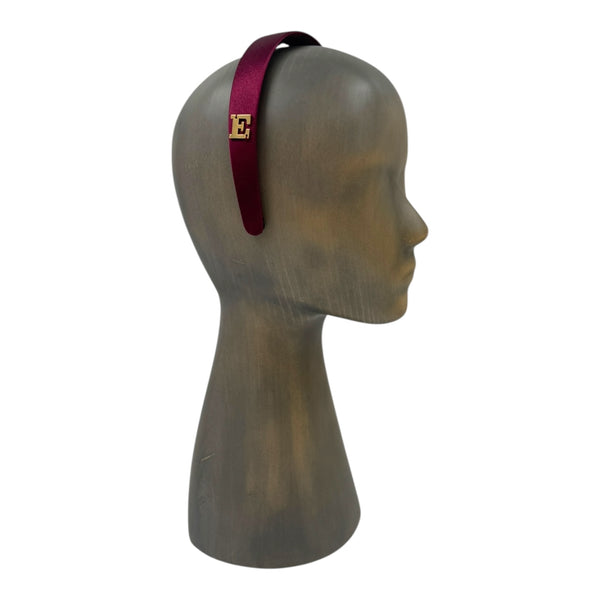 Cherry satin headband