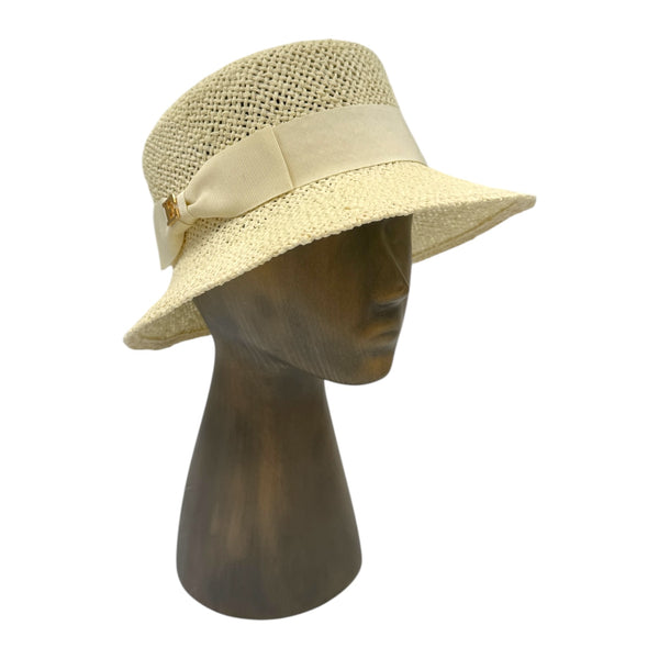 Straw bucket hat