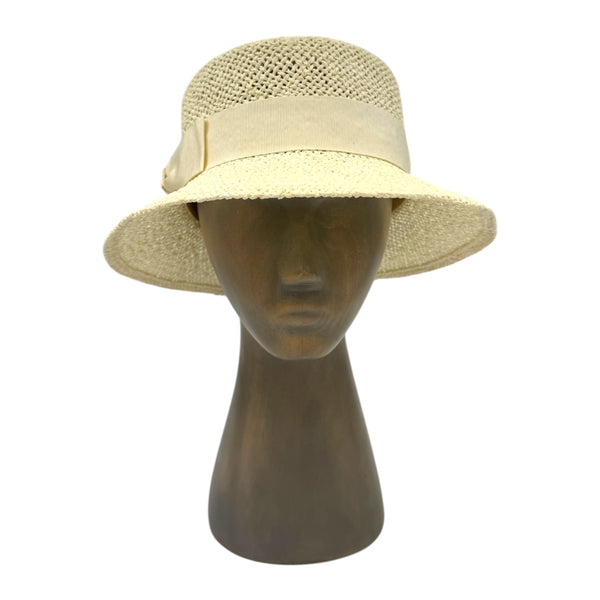 Straw bucket hat