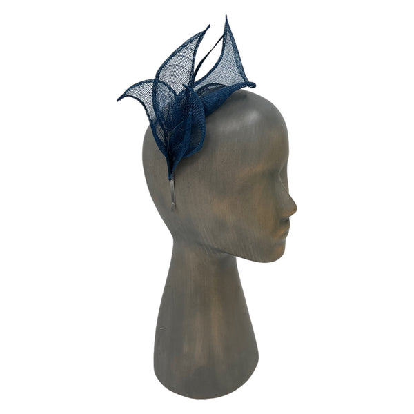 Blue Folio fascinator