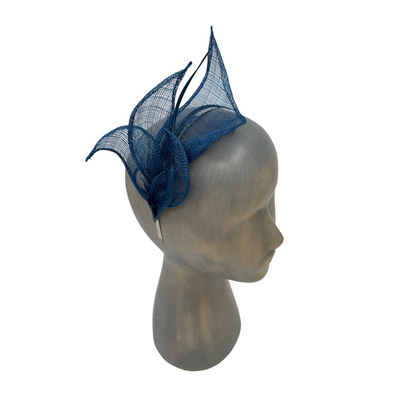 Blue Folio fascinator