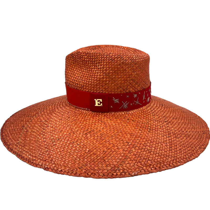 Orange Trilby šešir