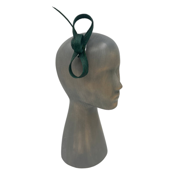 Zelena Mašna fascinator