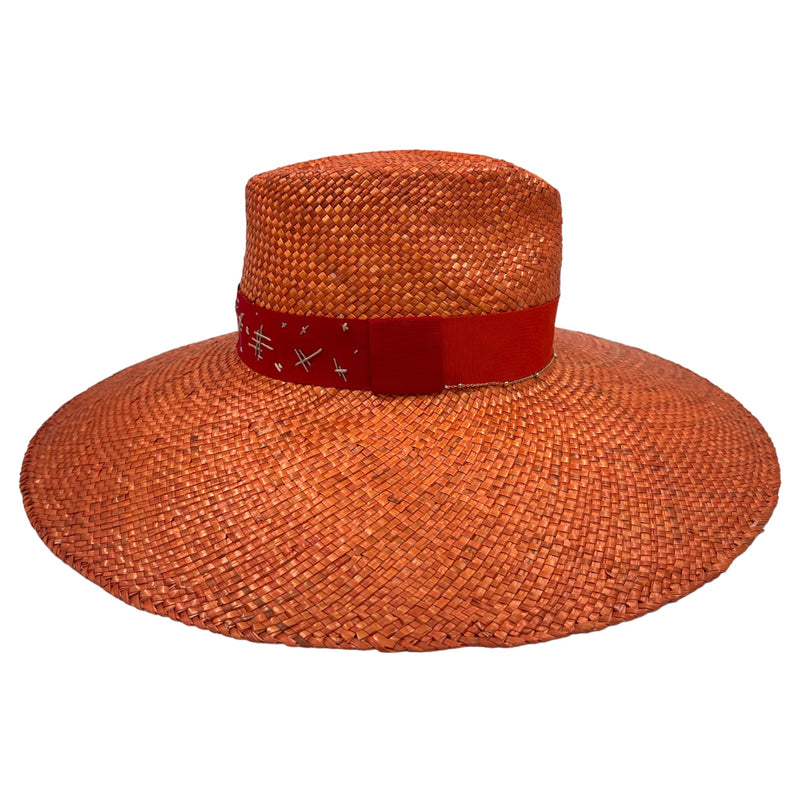 Orange Trilby šešir