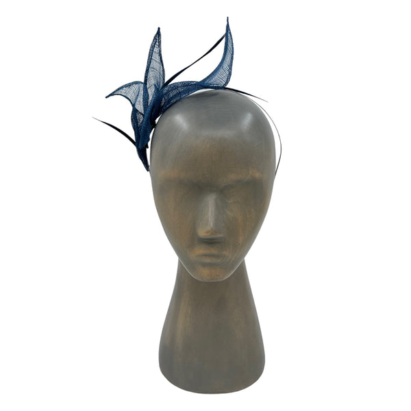 Blue Folio fascinator