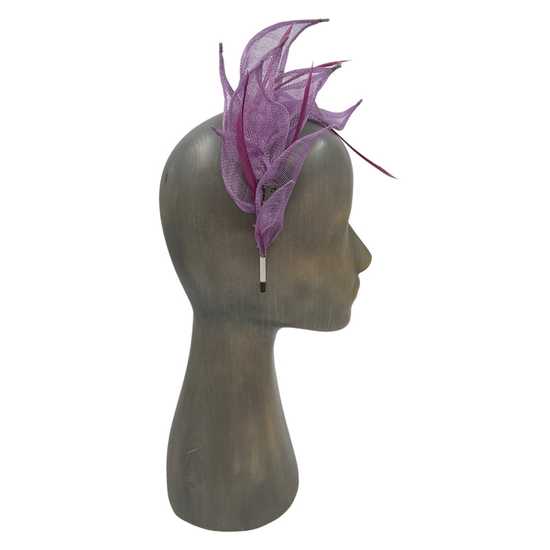 Lavander Folio fascinator