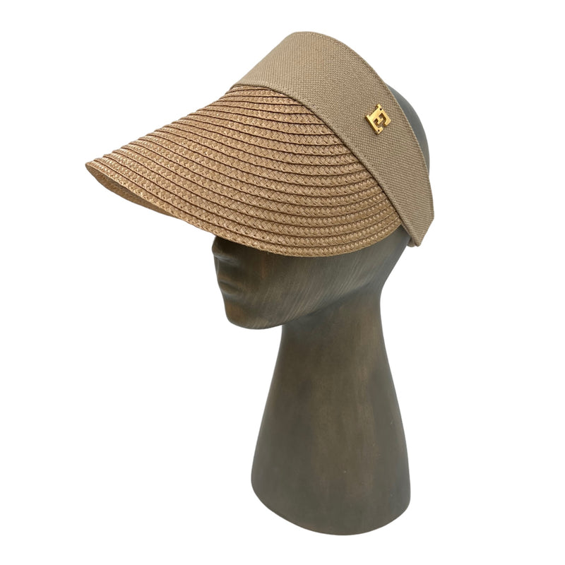 Beige Visor