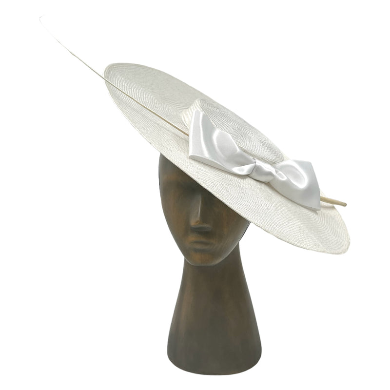 White Feather hat