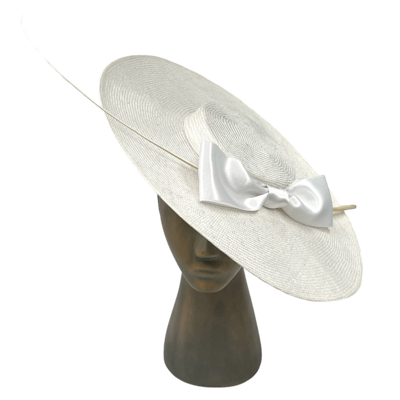 White Feather hat