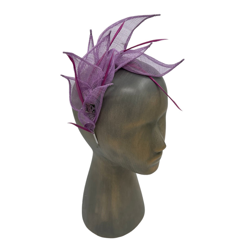 Lavander Folio fascinator