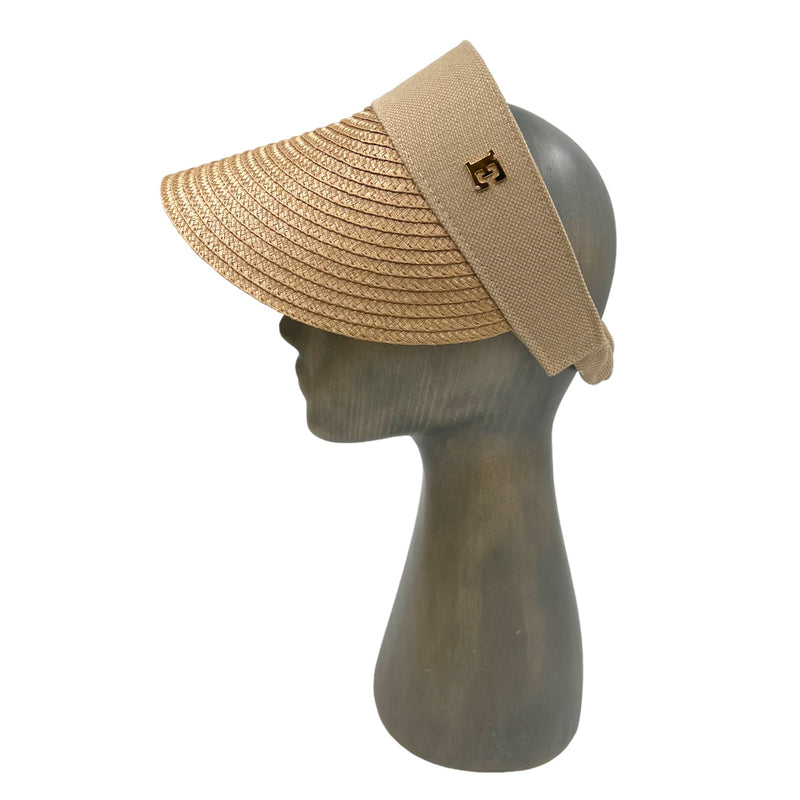 Beige Visor