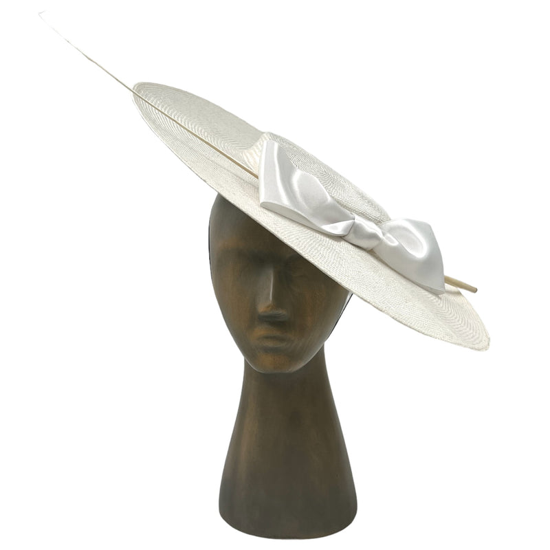 White Feather hat
