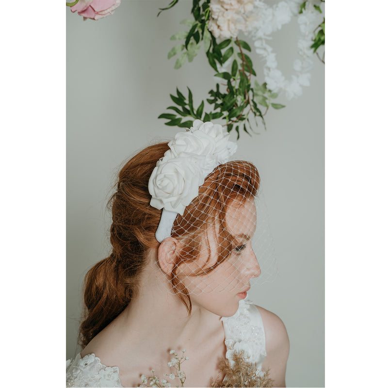Flowered headband