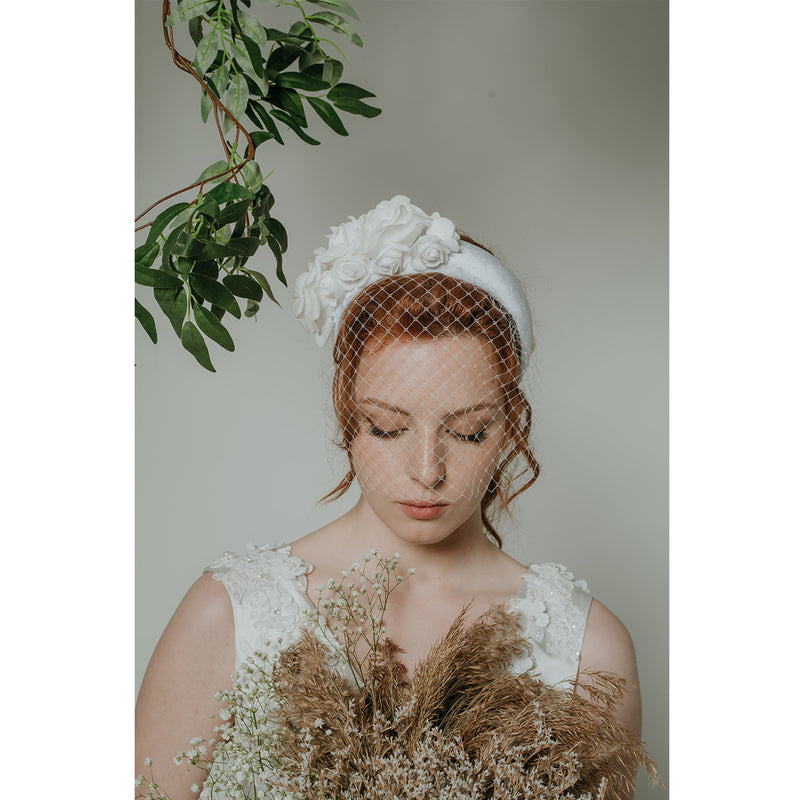 Flowered headband